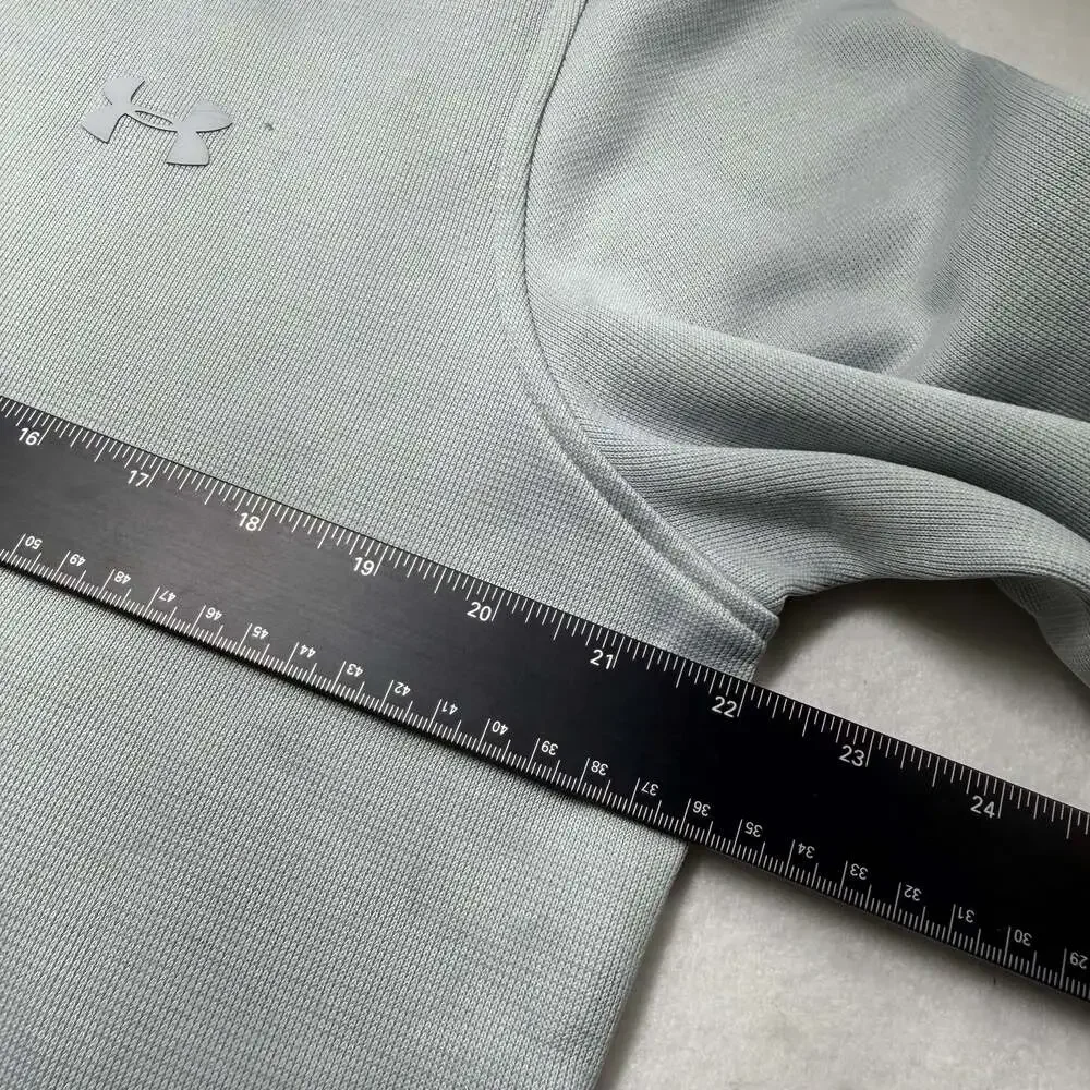 Under Armour ColdGear Loose 1/4 Zip Pullover Gray Mens Size Large